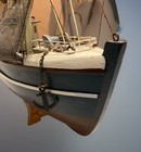 Vintage Wooden Ship Model