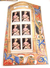 Cook Islands Stamps Christmas 1967 Set Of 6 Mini Sheets Famous Paintings 256-61