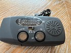 Portable Solar Hand Crank Emergency Weather Radio With Led Flashlight