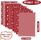 55 Sheets Merry Christmas Pattern Paper Set Decorative Paper For Card Making Scr