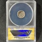 1841 H10c Liberty Seated Half Dime Type Brilliant Uncirculated Anacs Ms 62