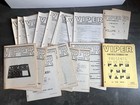 Viper Newsletter Lg Lot  Rca Cosmac Vip   Pips Aresco Swan Book Scarce Vintage