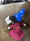 The Disney Store Sorcerer Mickey Fantasia 8  Mini Bean Bag Plush C4