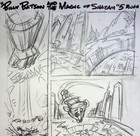 Billy Batson   The Magic Of Shazam Byron Vaughns Signed Original Comic Art  bv