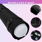 Premium Puzzle Mat Roll-up Set For 1500 Pieces With Sorting Trays   Tube