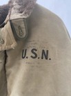 Usn  Navy N-1 Deck Jacket Original Size 44 Vintage Ww2 Wwii  Alpaca Lining