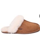 New Women s 100  Ugg Brand Chestnut Size 7 Scuffette Ii Slippers Shoes 1106872