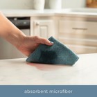 S t Inc  100 Pack Microfiber Cleaning Cloth  Edgeless Bulk Towels For Home  R   