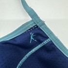 Danskin Bra Top Girls Xs Blue Logo     29051