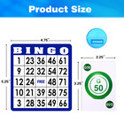 Bingo Game Complete Set W 50 Bingo Cards  500 Bingo Chips bingo Calling Cards