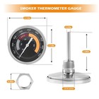 3695528r06 Grill Thermometer Fit For Oklahoma Joe s Smoker 1 Pack  Black