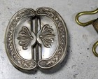 Ww2 Era British Officer s Sword Hanger Belt Buckle Parts Lot  Gold Bullion  S917