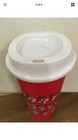 Starbucks 2019 Red Reusable Cup Grande 16oz Merry Coffee Christmas 