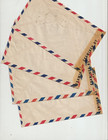 Peru Postal History 4 Covers  1940 s Airmails  Censored Addressed To Usa