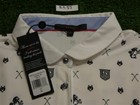 Greyson Women s Goat Print Golf Shirt C c  Logo Arctic White Extra Large