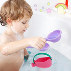 Small Soft Bath Toys For Toddlers 1-3 - Super Easy To Clean Water Table Toys Bab