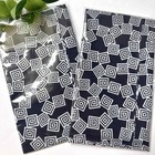 Made In Japan Stylish Tenugui Japanese Pattern Absorbent Quick Drying 2 Pieces