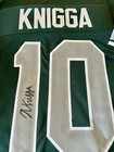 Eastern Michigan Eagles Noah Knigga Signed Green Jersey Auto