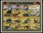 Tanzania 1994 - World Of The Dinosaurs - Sheet Of 16 Stamps - Scott  1250 - Mnh