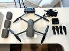 Dji Mavic 2 Pro 4k Camera Drone With Controller  4 Batteries  Charger   Lenses