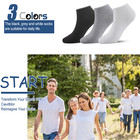 Ankle Socks Sport Cotton Crew Socks Low Cut Invisible For Men   Women