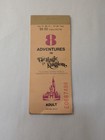 Walt Disney World Magic Kingdom 8 Adventures A-e Ticket Book 1970s  Incomplete