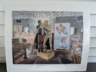 Vintage 1988 Larry Bird Lithograph Signed By Armand La Montagne Celtics Print