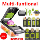 Kitchen Vegetable Salad Cutter Chopper 16-in-1 Food Onion Veggie Peeler Slicer
