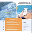 Inkbird Bluetooth Pool Thermometer  Floating  Lcd Display  230 Ft Range  App Con