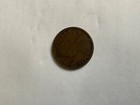 1875 Queen Victoria India 1 4 Anna Coin Fair Condition