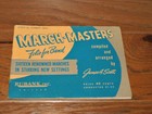 March Masters Folio For Band Sheet Music First B Cornet  solo  1948 Scott Vntg  