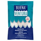 Buena Ventura Salted Pollock Fillets 16oz  10 Pack  Wild Caught Boneless Skinles