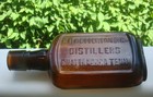 Antique E r  Betterton   Co  Distillers- Chattanooga  Tenn  Whiskey Bottle-flask