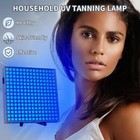 Uv Beauty Tanning Light Sun Solarium Lamp Face Body Tanner Bronzer Skin 225 Led