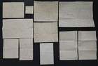 1901 Vintage 25 Letters Ludlow Vt Ellen M Adams Romeo Quimby Love Fam Friends
