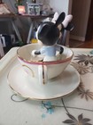 Lenox Disney Mickey s Teacup Twirl Figurine Minnie Mouse Mad Tea Party Ride