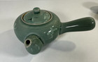 Authentic Korean Celadon Porclain Crane Bird Design Tea Set