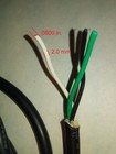 22 Gauge 3 Prong 4 Ft  Heavy Duty Replacement Power Supply Cord Cable 110v 