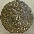 Medieval Spanish Coin 1497-1566 King Ferdinand Queen Isabella 1 Blanca