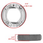 For Honda Xr200r Xr 200r 1981-1988 1990 1991 1993-2001 Front   Rear Brake Shoes