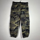 Kids Camo Cargo Jogger Dance Hip Hop Solo Pants Camouflage Utility Size 6y
