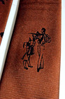 Neck Tie Vtg Dominique France Signature 50s Minimal Elephants Foulard 52 X 2 5 
