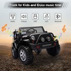 12v Kids Ride On Truck Electric Vehicle Jeep 2 Seater Car Toy W  Remote Control