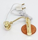 Dolls House Working Brass Picture Light 12v Miniature Accessories 2023a Tumdee