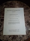 Price Guide To Cambridge Glass I   Ii 1986 National Cambridge Collectors Book