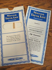 1939      White Motor Company Truck Orphan Brochure  Insurance Policy