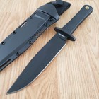 Cold Steel Recon Scout Fixed Knife 7 5  52100 Steel Blade Black Kray-ex Handle