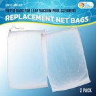 2 Fine Mesh Filter Net Bags For Leaf Vacuum Pool Cleaners 16  X 20   Replacement
