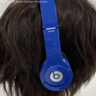 Beats By Dr  Dre Solo Hd Blue Wired On-ear Headphones-tested working