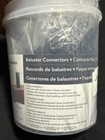Deckorators Black Baluster Connectors 200 Pack 158468 Installs 100 Balusters